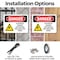 Signmission Electrical Hazard Low Voltage Danger Sign, Plastic, 10in W x 7in L, 2PK OS-2PACK-DS-P-710-L-2312 - alternate 3